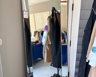 Large Bevelled Glass Mirror