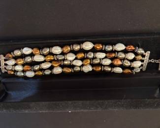 Jackie Kennedy said it best "Pearls are always appropriate"!