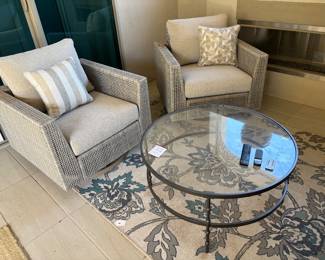 36" Coffee Table, Matches 2-End Tables in Living Room