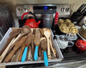 Variety of Wood Utensils