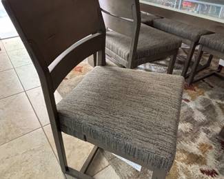 Dining Chair Detail.  Set By "Canadel", Quebec, Canada