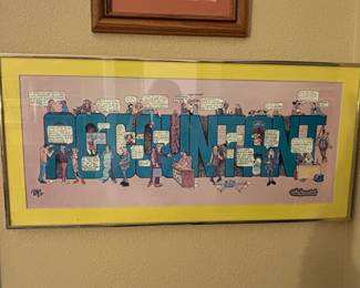 "The Accountant", Peter Print, 1982