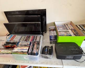 DVD's, CD's
