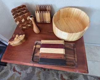 Hand-Crafted Wood Accessories