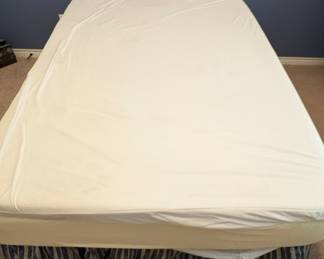 Queen Size Mattress with Box Spring and Frame