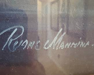 Ruane Mannina "Harbor Scene" Print