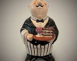 Vintage "James the Butler" Cookie Jar