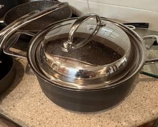 All-Clad HA1 Hard Anodized Nonstick Cookware Set