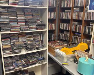 All CDs and DVDs are free