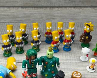 BART SIMPSON CHESS PIECES MARIO BROS ROBLOX