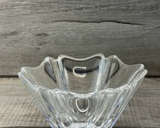 ORREFORS ORION CRYSTAL BOWL SIGNED