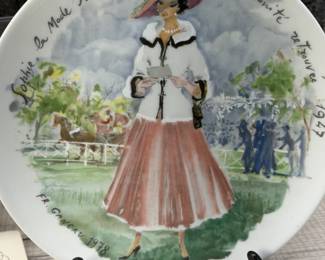 D ARCEAU LIMOGES PORCELAIN COLLECTOR PLATES