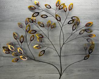 METAL TREE PHOTO HOLDER WALL ART