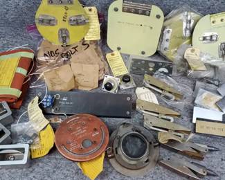 DW461 Vintage Aircraft Hardware and Parts Lot