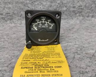 DW330 Beechcraft AC VoltageFrequency Indicator