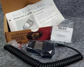 DW418 Telex Aviation Microphone NIB Lot B
