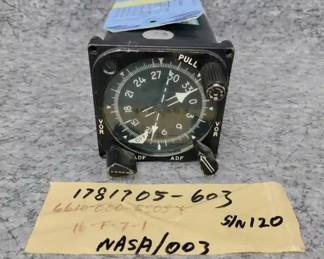 DW344 Sperry Gyrosyn Compass Indicator Model C6E Lot C