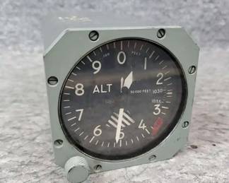 DW382 Kollsman Altimeter, Pressure Corrected Type