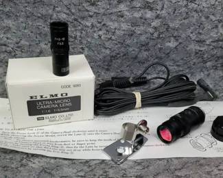DW394 Elmo Ultra Micro Camera Lens and Components