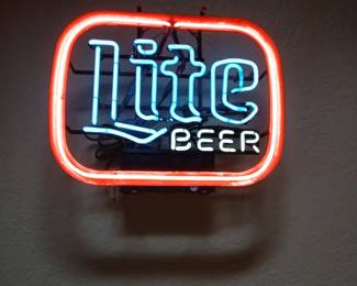 Old Neon beer signs. All neon works