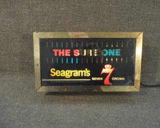 Seagrams Motion Advertising Light