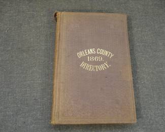 1869 Orleans County Book