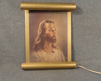 Lighted Jesus Frame