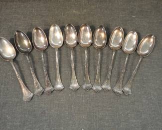 1847 Rogers Bros Crown Pattern spoons