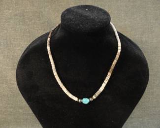 Native American Turquoise Nugget Neklace