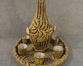 Faus Bois Decanter & Glasses