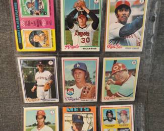 Lot Baseball Cards 