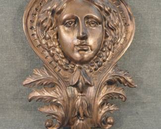 Vintage Cast Iron Pediment