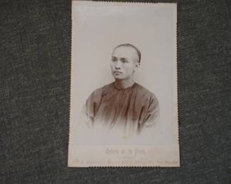 Rev Chow Wing Cabinet Card