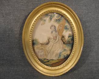 18th Century Silk Embroidery