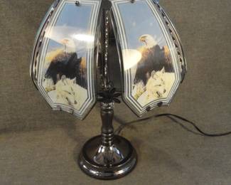 Eagle &  Wolf Table Lamp
