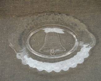 EAPG Liberty Bell Platter