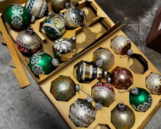 vintage christmas ornaments