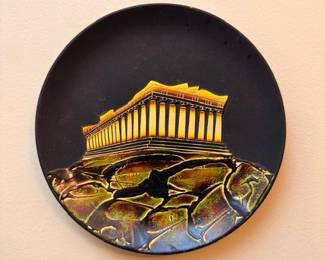Greek Parthenon decorative souvenir plate