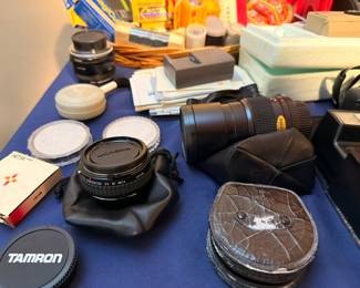 Tamron camera lenses and photography accessories