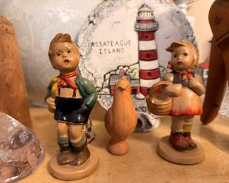 Hummel-style children figurines collection