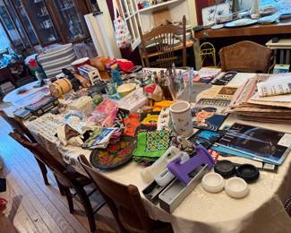 Magazines, furniture