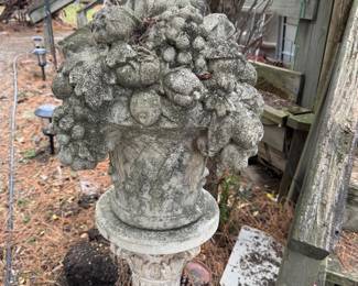 Concrete decoration, yard decoration 