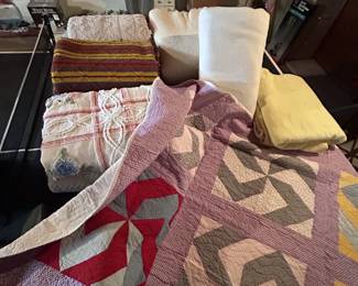Variety of quilts