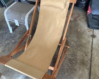 Vintage outdoor rocking chair