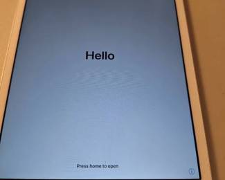 Apple iPad Air 1st Generation, Space Gray Reset, Ready for Setup