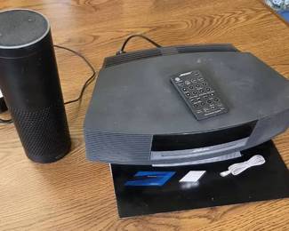 Bose Wave RadioCD Player with Remote Amazon Echo Smart Speaker