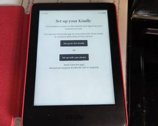 Amazon Kindle EReader with Case Reset to Factory Settings