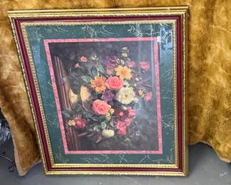 Home Interiors Floral Picture 