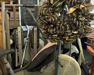 Exercise Equipment, Wreath and Miscellaneous 