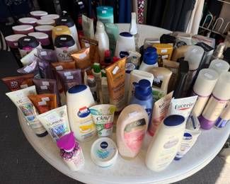 New Beauty Products. Shampoos, Conditioners, Lotions and Hair Products 